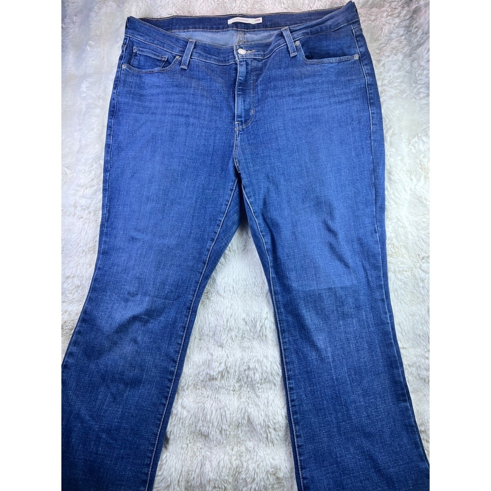 Levis Classic Bootcut Jeans Womens 18W S Blue Denim Medium Wash 23649. A21 - Picture 2 of 11